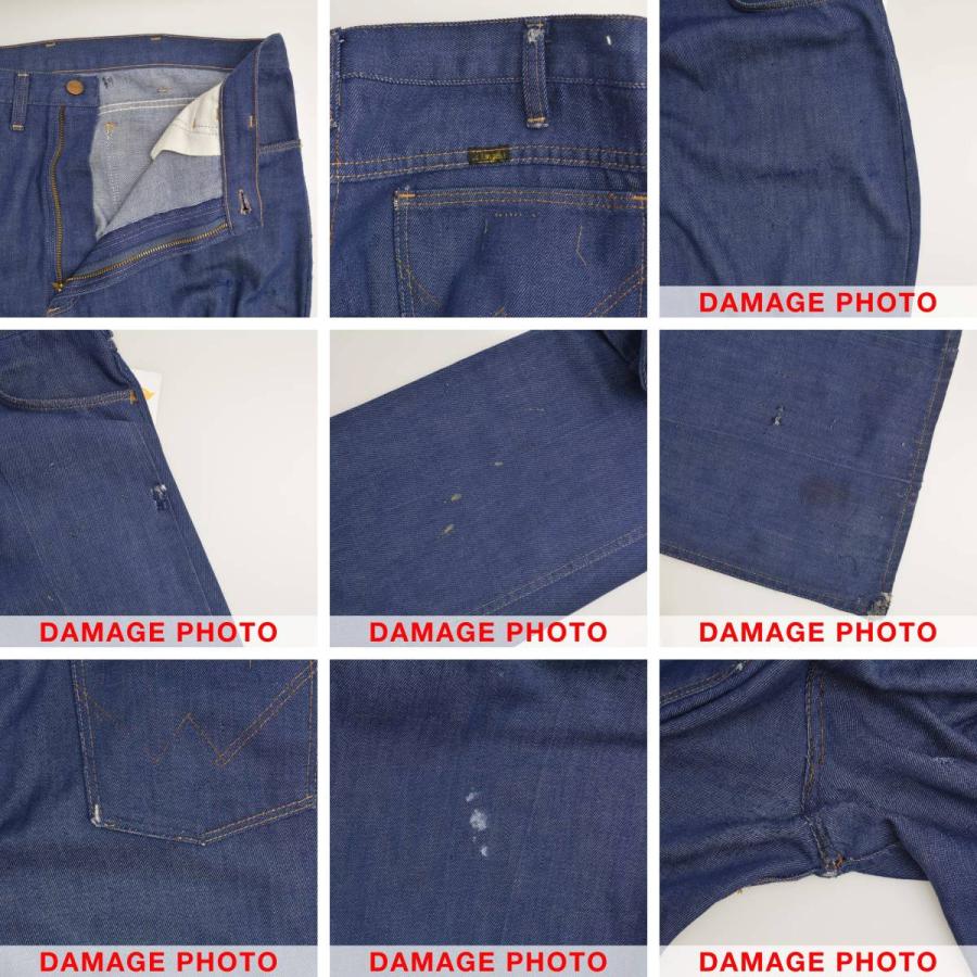Wrangler ダークブルー ブーツカットデニム　70s Wrangler（ラングラー） 70s 右綾ライトオンス ブーツカット デニム