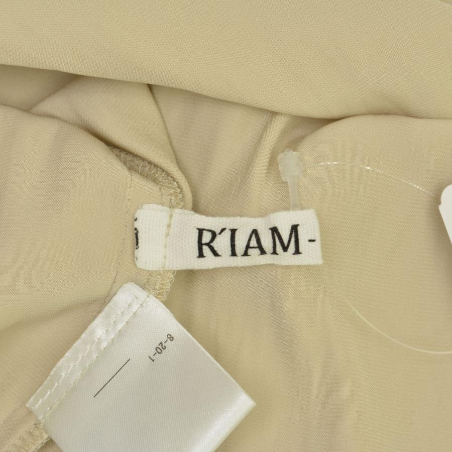 【plage】R'IAM 23AW 23051922605140 サテンブラウス長袖ブラウス plage（プラージュ） R'IAM 23AW 23051922605140 サテンブラウス 長袖