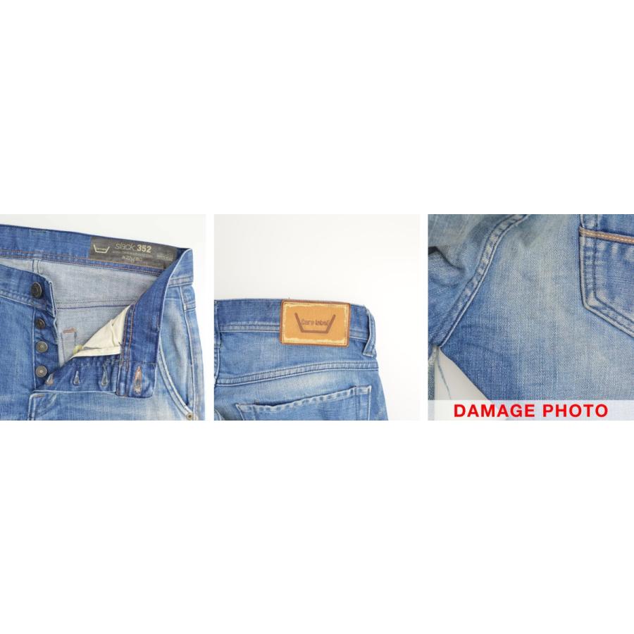 CARE LABEL / ケアレーベル リペア加工 デニムパンツ : ブランド古着の
