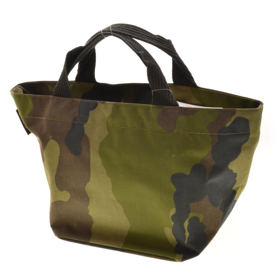 エルベシャプリエ迷彩柄キャンバストートバッグ