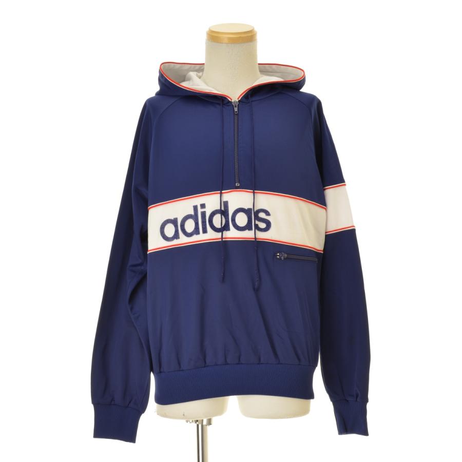 adidas（アディダス） 80s ハーフジップ パーカー : ブランド古着の
