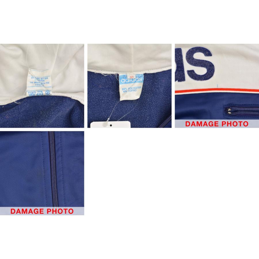 adidas（アディダス） 80s ハーフジップ パーカー : ブランド古着の