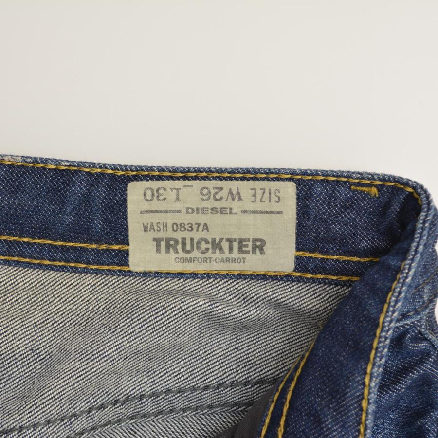 DIESEL デニム TRUCKTER DIESEL TRUCKTER W30 L30 七分丈デニムパンツ 
