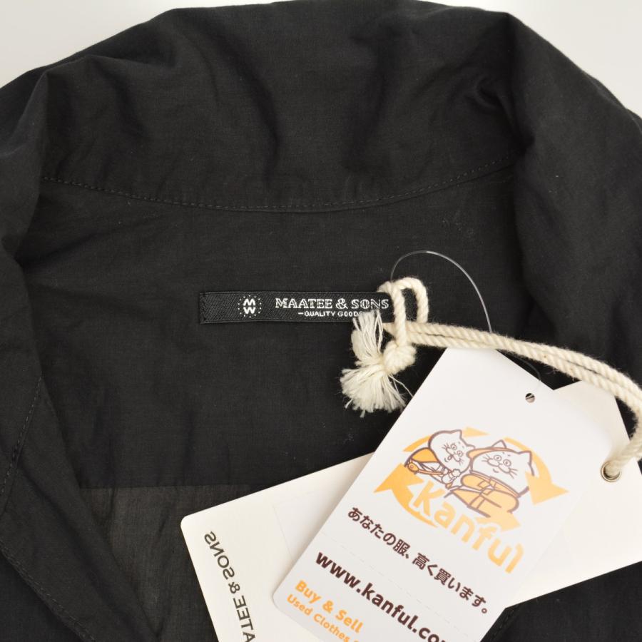 MAATEE&SONS マーティーアンドサンズ コットンポロシャツ MAATEE & SONS マーティーアンドサンズ 【公式通販】