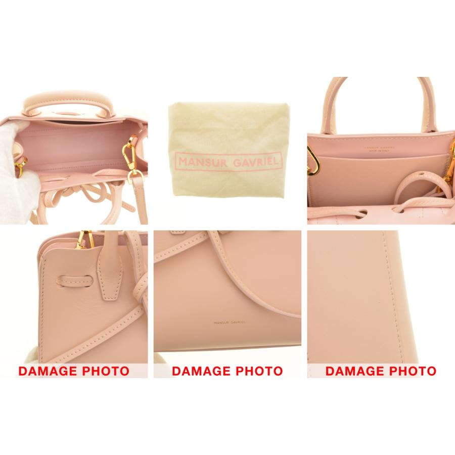 マンサーガブリエル MINIMINI SUN トートバッグ ☆未使用 MANSUR GAVRIEL / マンサー ガブリエル MINI SUN BAG 2WAY ミニ サン