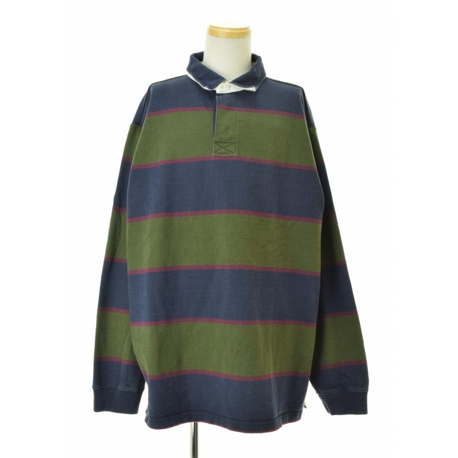 エルエルビーン　ラグビーシャツxl L.L.Bean（エルエルビーン） RUGBY SHIRT ラガーシャツ 長袖シャツ