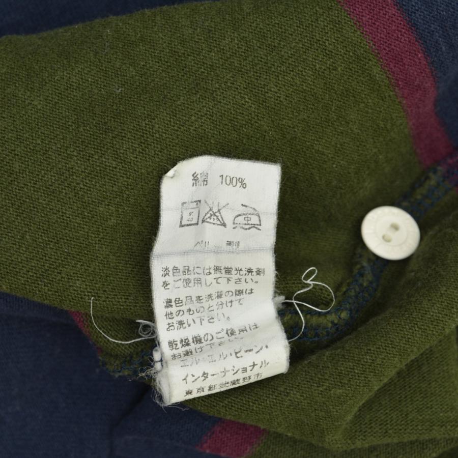 L.L.Bean（エルエルビーン） RUGBY SHIRT ラガーシャツ 長袖シャツ