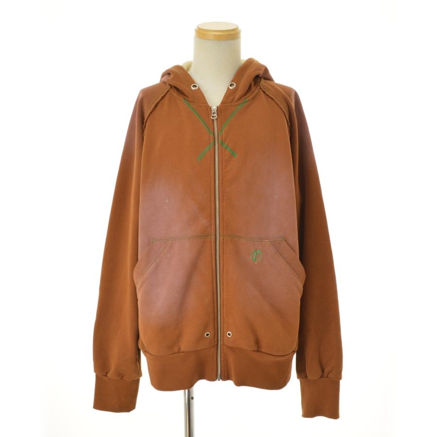 FAF / エフエーエフ 002341204 AGED ZIP UP HOODIE エイジドジップ