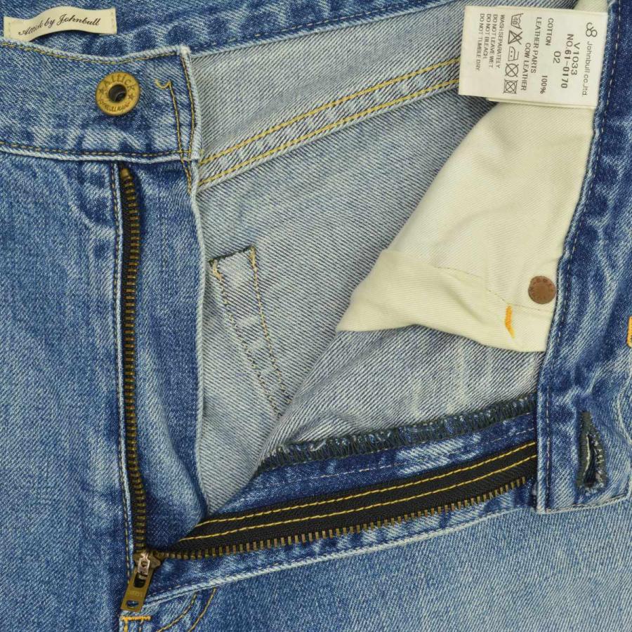 Attick by Johnbull / アティックバイジョンブル V1033 ワイド デニムパンツ_3
