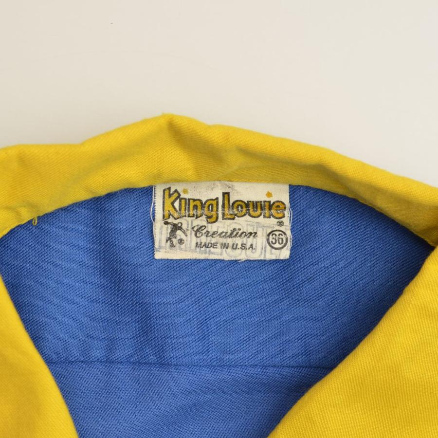 【KingLouie】70s イタリアンカラー ボーリング半袖シャツ King Louie / キングルイ 70s イタリアンカラー ボーリング 半袖シャツ