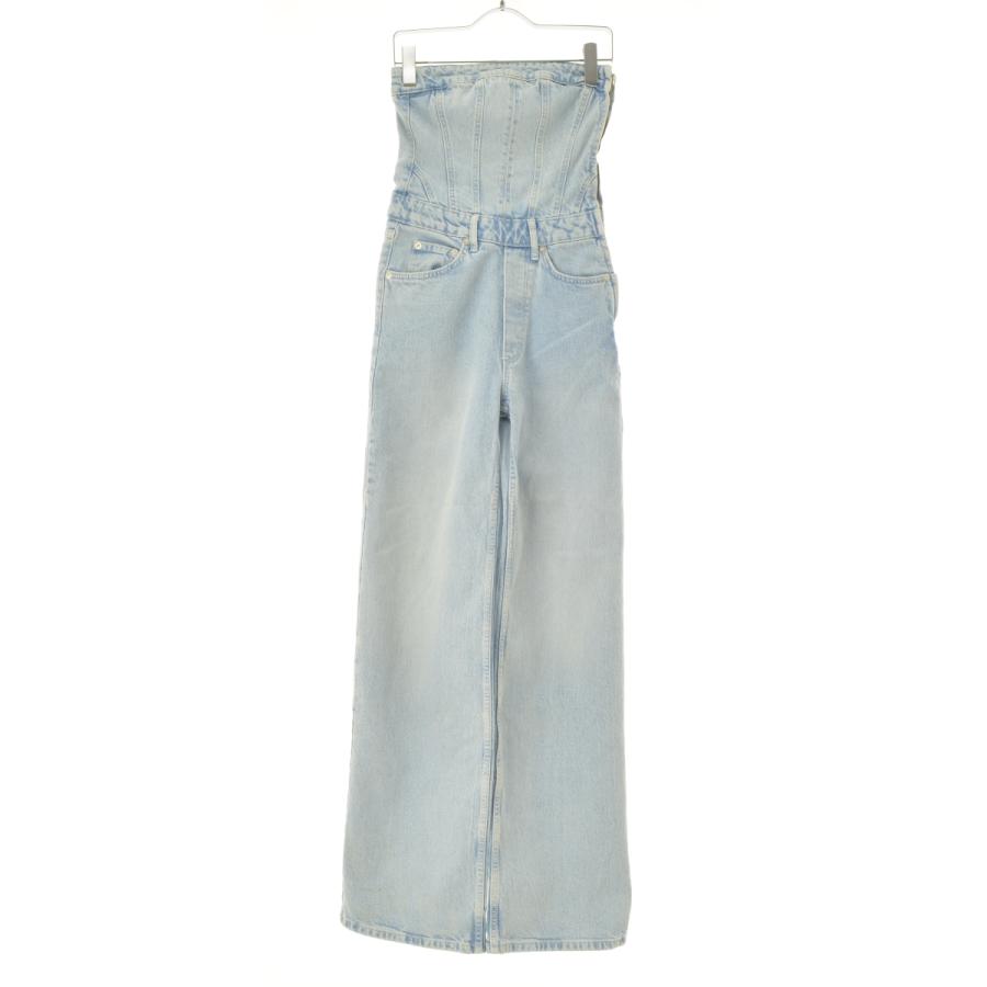 ZARA（ザラ） 6688/206/406 コルセット デニム ジャンプスーツ