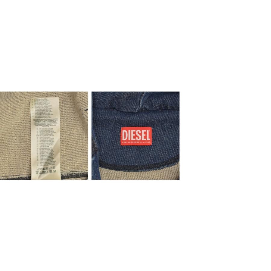 DIESEL（ディーゼル） A03938 068EV D-GIR-NE トラックデニム ジップ