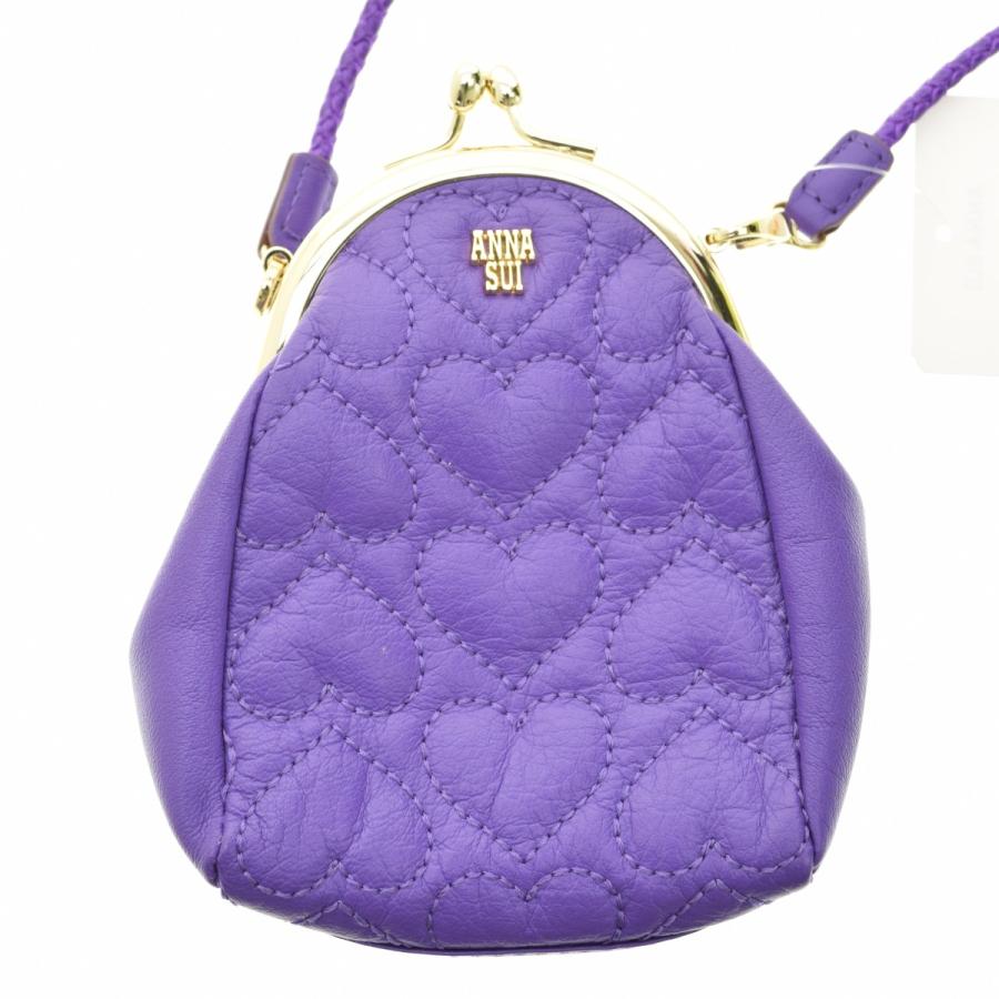 ANNA SUI（アナスイ） ハピネス 口金ミニ ハートキルティング