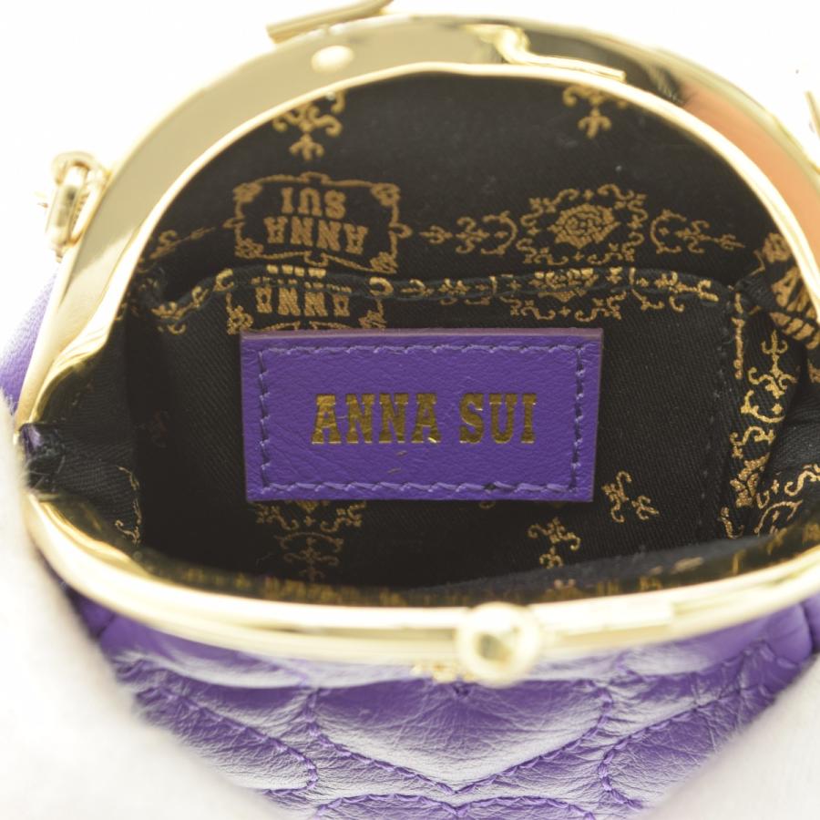 ANNA SUI（アナスイ） ハピネス 口金ミニ ハートキルティング