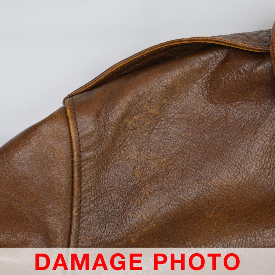 THE REAL McCOY'S / リアルマッコイ 旧マッコイ REAL McQUEEN A-2 CAPTAIN V.HILTS スティーブマックイーン 大脱走 レザージャケットの画像