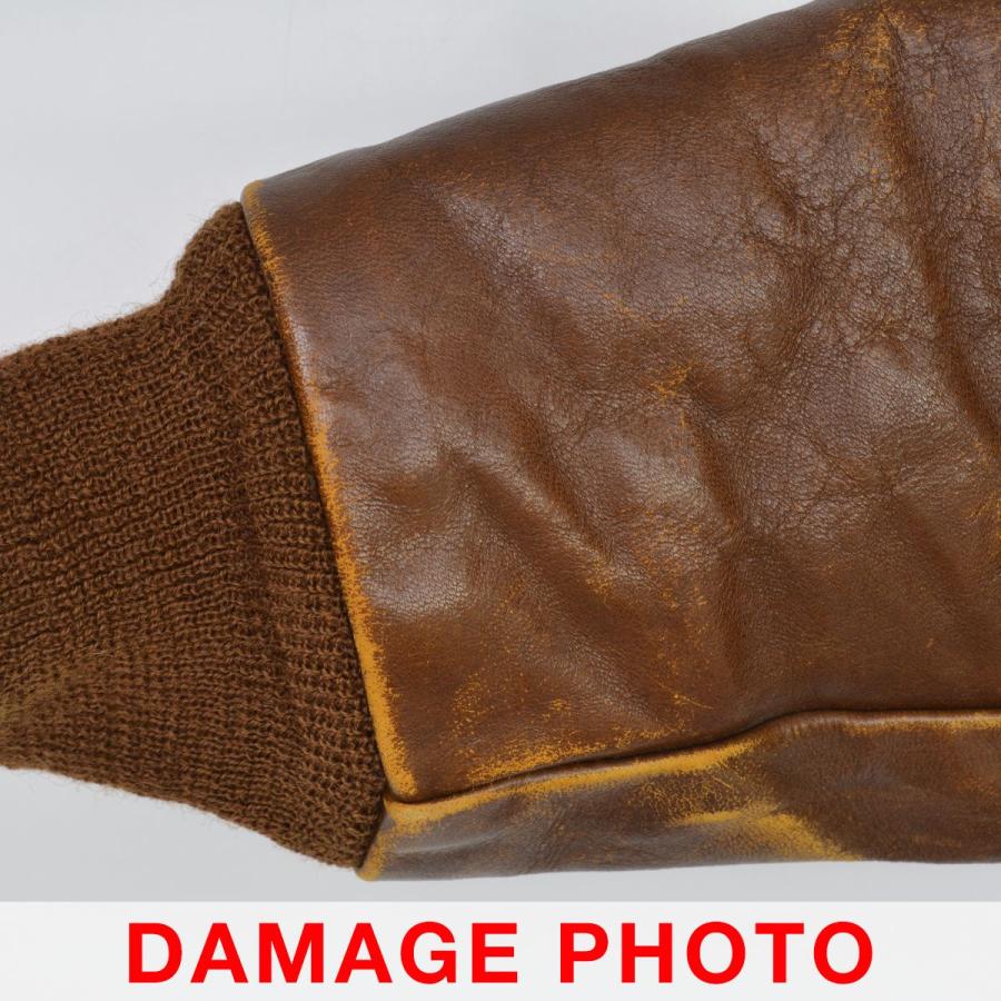 THE REAL McCOY'S / リアルマッコイ 旧マッコイ REAL McQUEEN A-2 CAPTAIN V.HILTS スティーブマックイーン 大脱走 レザージャケットの画像
