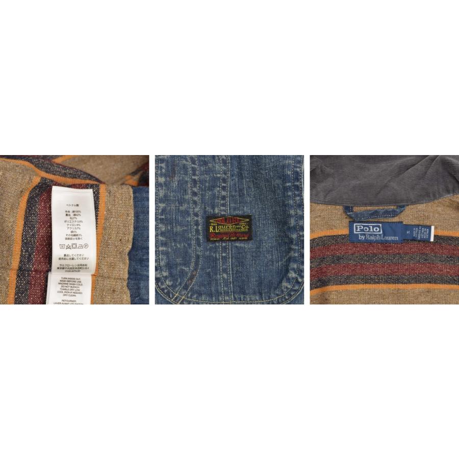 80s-90s USA製 ポロラルフローレン　デニムカバーオール　ブランケット POLO RALPH LAUREN（ポロ・ラルフローレン） POLO RALPH LAUREN / ポロ