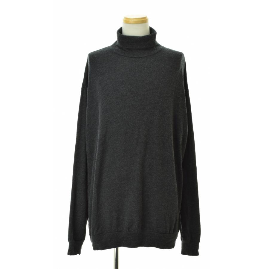 COMOLI / コモリ 23AW Y03-05006 ウール天竺 タートルネック 長袖