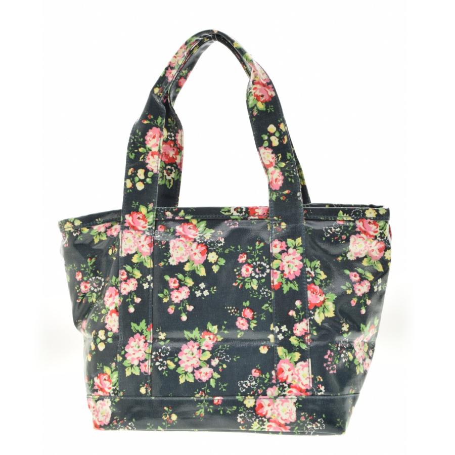 美品】 キャスキッドソン キャンバス ワッペン ボストンバッグ カーキ