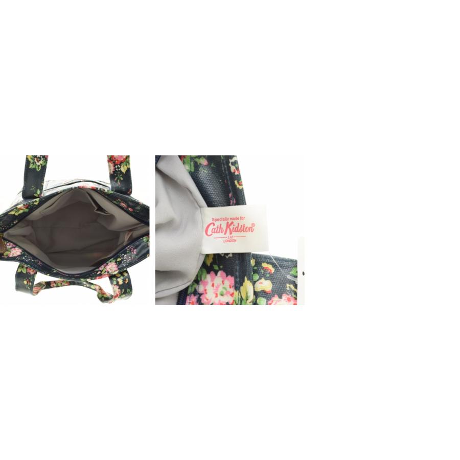 955　タグ付き　Cath Kidston　キャスキッドソン　2way　花柄 キャスキッドソン 2way トートバッグ ショルダーバッグ 花柄 ネイビー