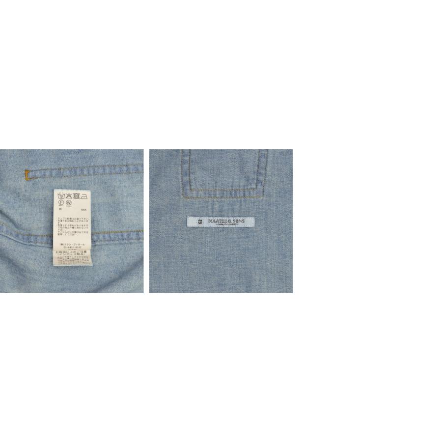 MAATEE&SONS / マーティーアンドサンズ 25AW MT5303-0913 DENIM SHIRTS