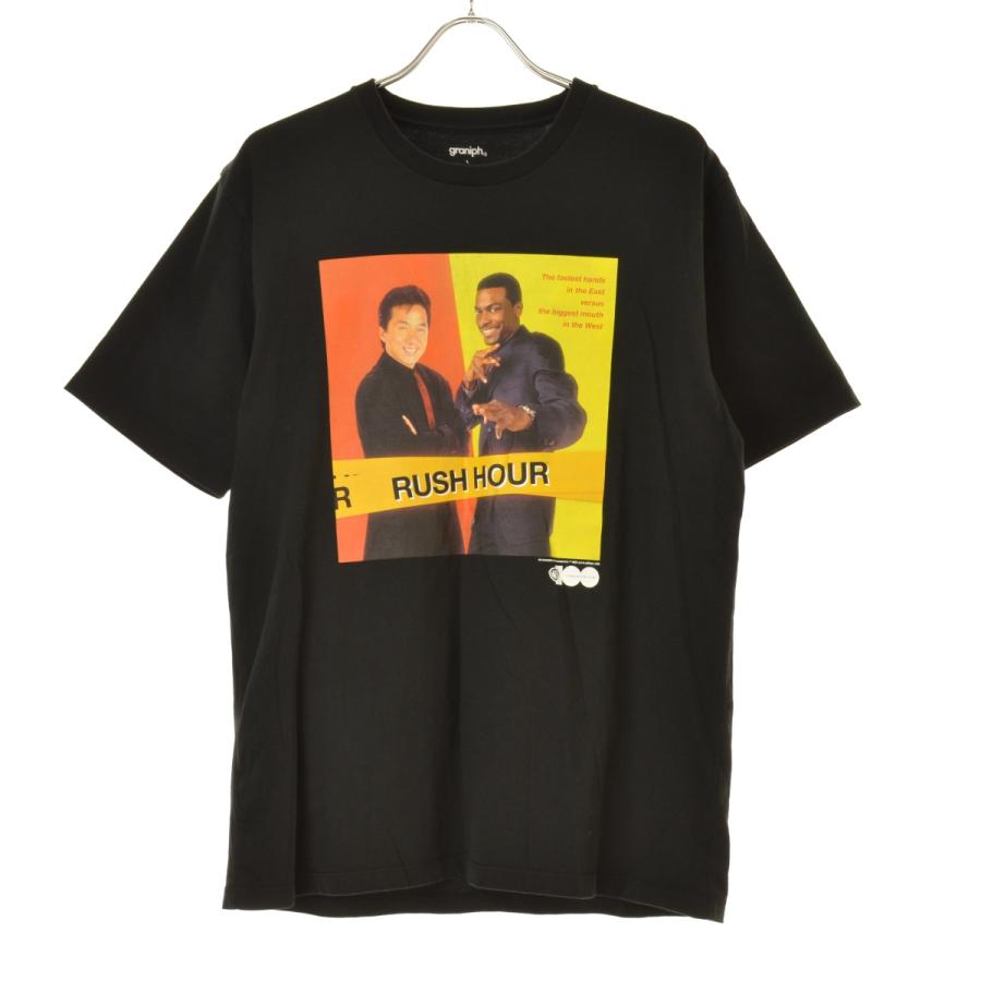 【A】激レア！映画　rush hour ラッシュアワー　Tシャツ　M Design Tshirts Store graniph（デザイン ティーシャツ ストア