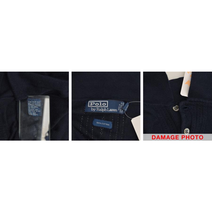 未使用　RALPH LAUREN ラルフローレン　ポロシャツ　ニット　半袖　LL POLO RALPH LAUREN（ポロ・ラルフローレン） POLO RALPH LAUREN / ポロ