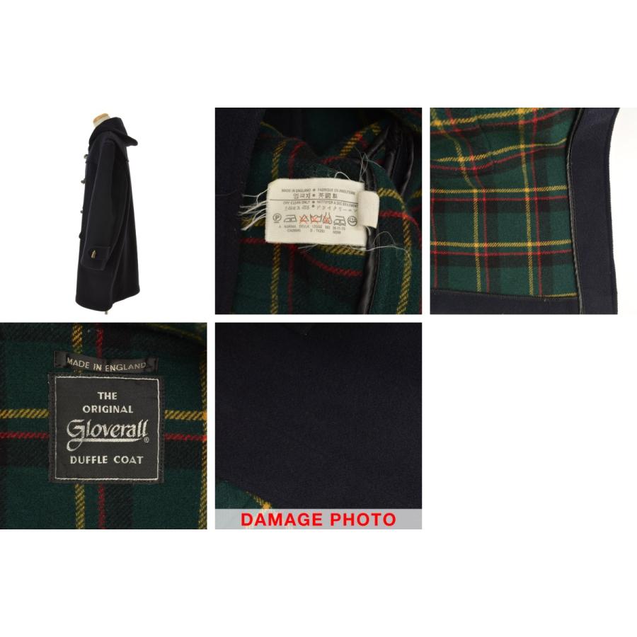 90s黒タグ グローバーオールダッフルコートMADE IN ENGLAND Gloverall（グローバーオール） 〜90s ダッフルコート : ブランド古着