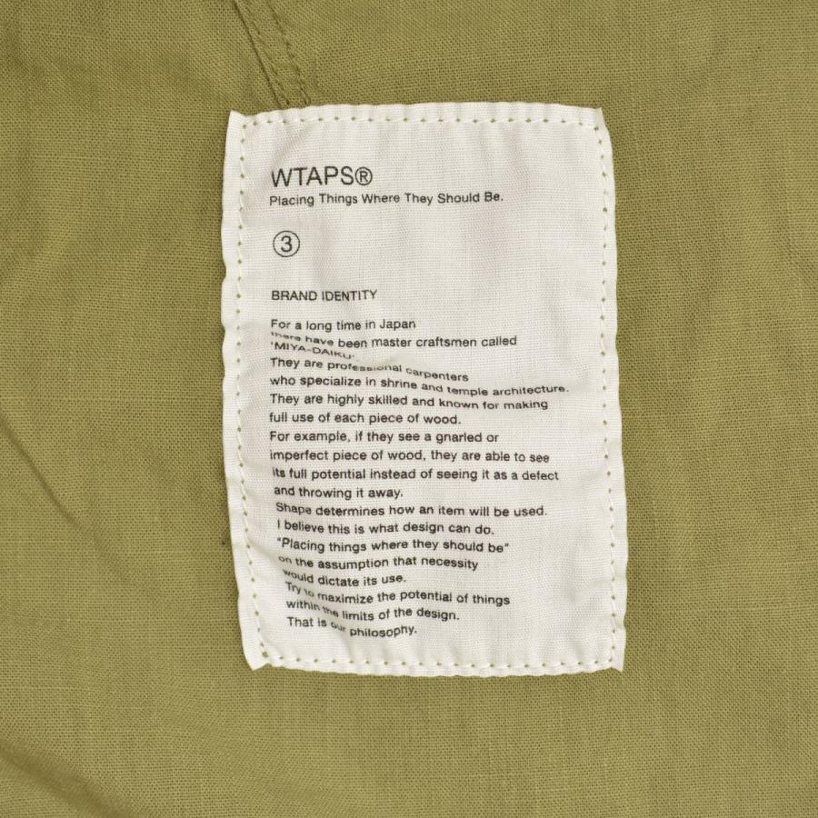 WTAPS（ダブルタップス） 13SS ACADEMY JACKET COTTON CHAMBRAY