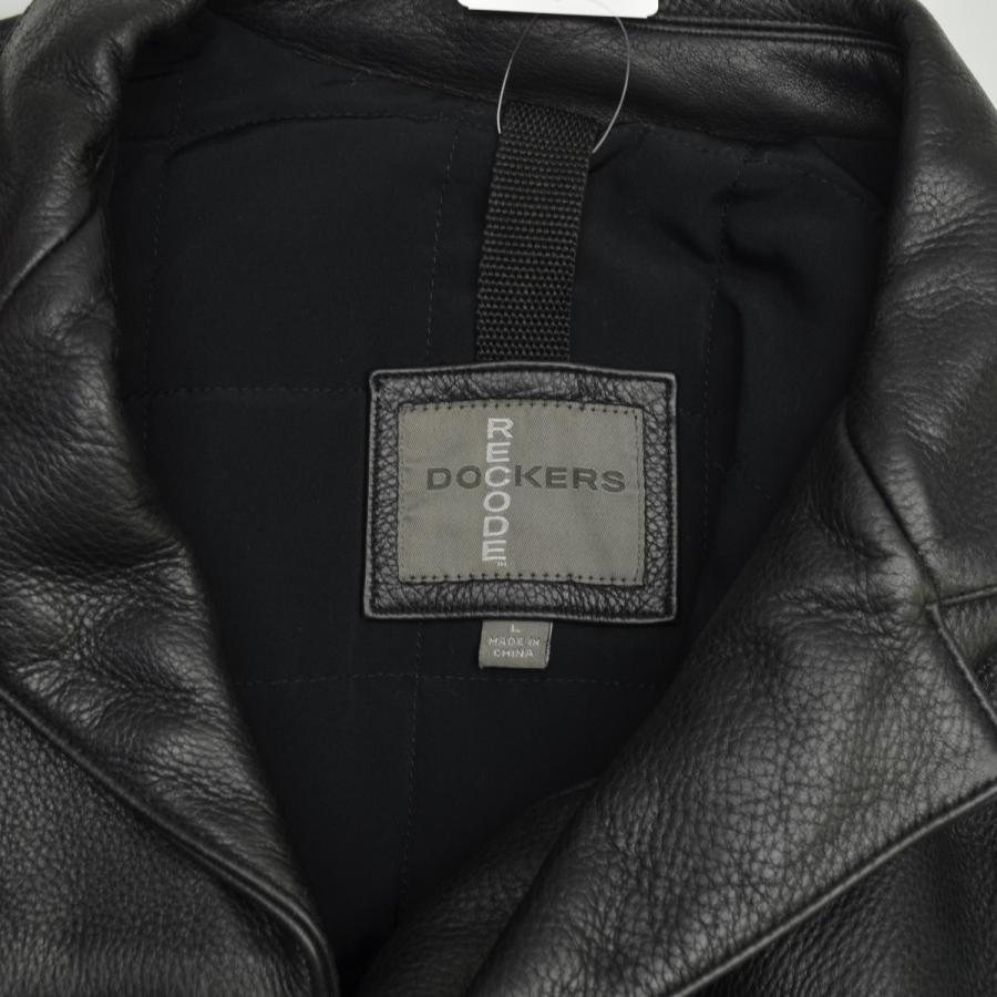 DOCKERS（ドッカーズ） RECODE カウレザー カーコート レザーコート