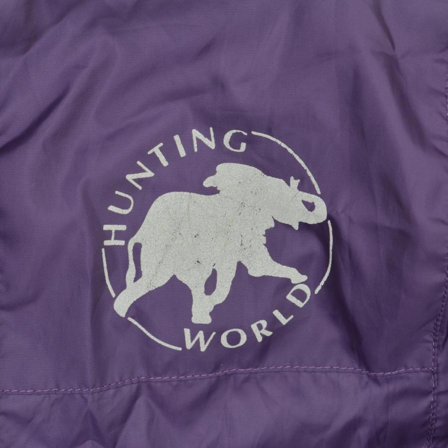 【HUNTINGWORLD】リフレクタープリント フード付ジャケット Hunting World（ハンティング・ワールド） リフレクタープリント