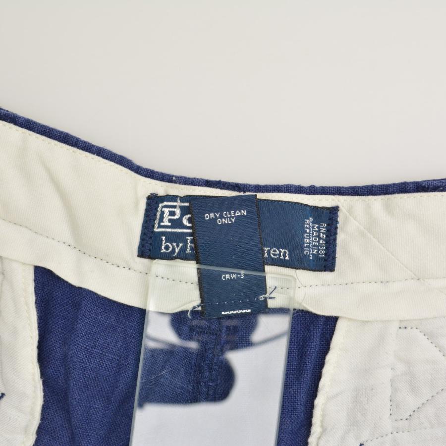 POLO RALPH LAUREN / ポロ ラルフローレン ノープリーツ リネン トラウザー パンツ_5