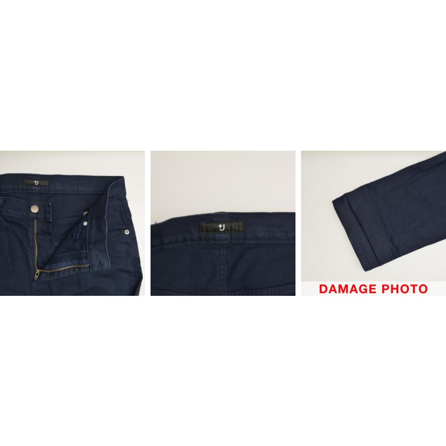 JIL SANDER セルビッチデニム ストレートデニム ブラック　31×36 ユニクロ（UNIQLO） × JIL SANDER / ユニクロ × ジルサンダー +J