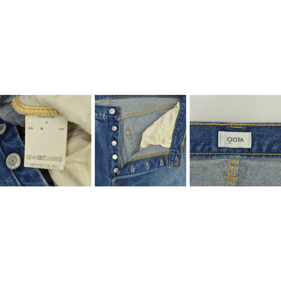 CIOTA / シオタ PTLM-21STB Straight 5 Pocket Pants デニムパンツ
