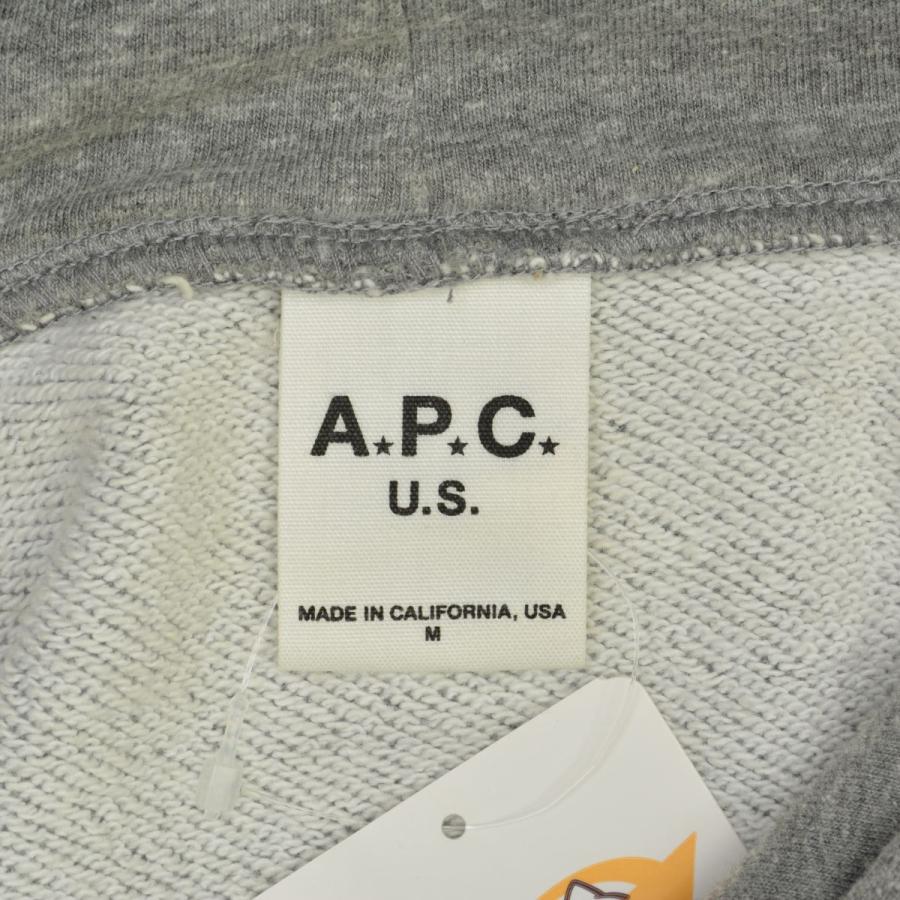 A.P.C.アーペーセーフードパーカーMADE IN USA A.P.C.（アーペーセー） APC / アーペーセー APC USA スウェット
