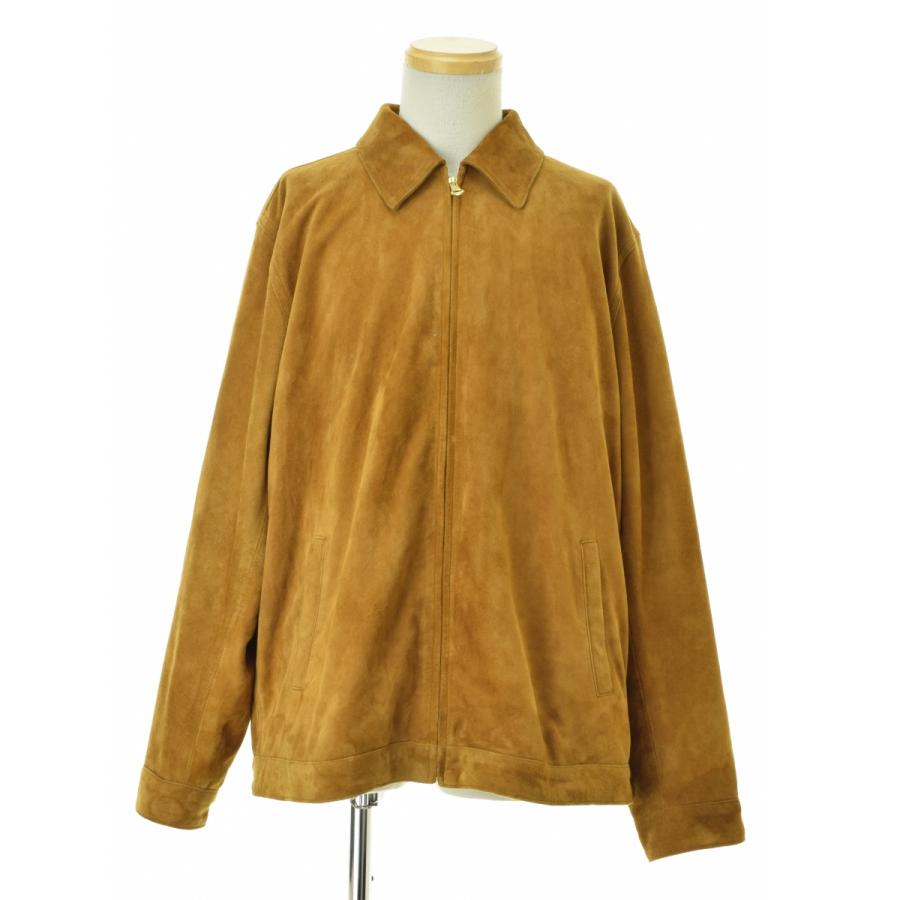 CALEE（キャリー） ゴートスキンスエード ジップアップ レザー