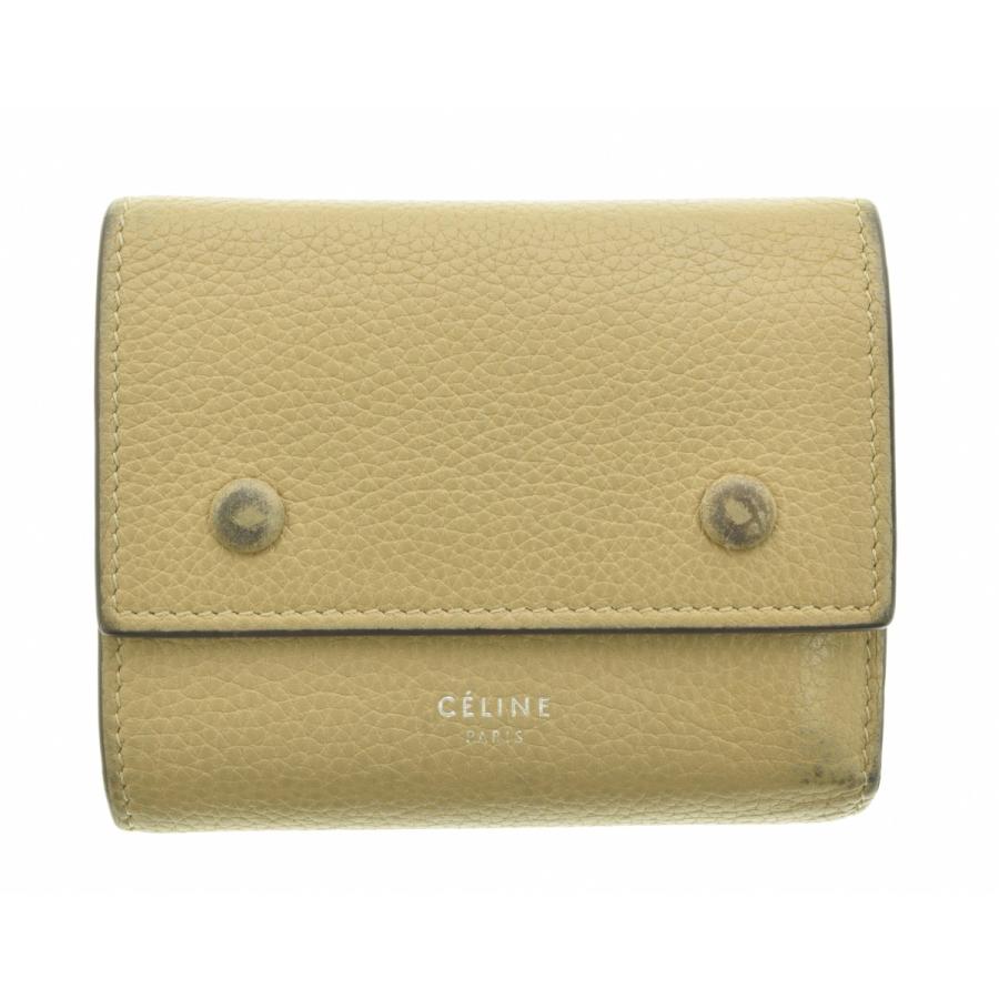 CELINE（セリーヌ） スモールフォールデッド 財布 : ブランド古着の