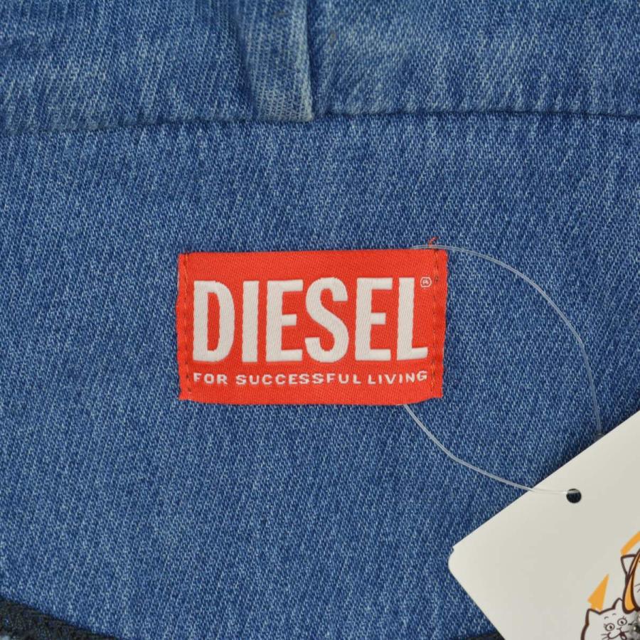 DIESEL（ディーゼル） A03938 068EV D-GIR-NE トラックデニム ジップ