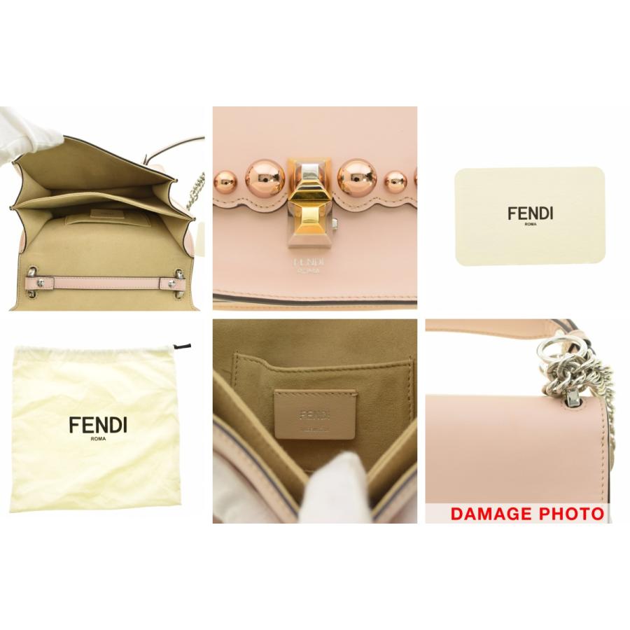FENDI / フェンディ 8M0381 A0ZR F07MJ KAN I SMALL キャナイ スモール ショルダーバッグの画像