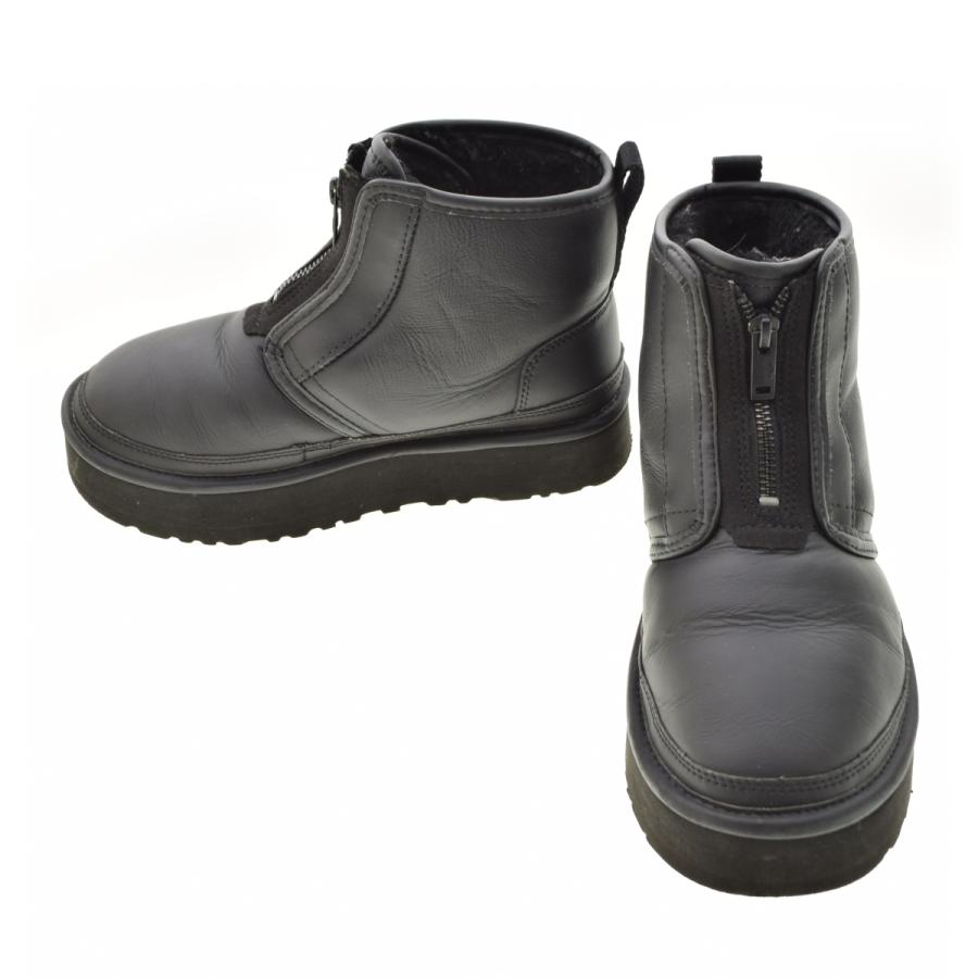 UGG(アグ) ショートブーツ 24 レディース - 1120731 黒 ムートン UGG