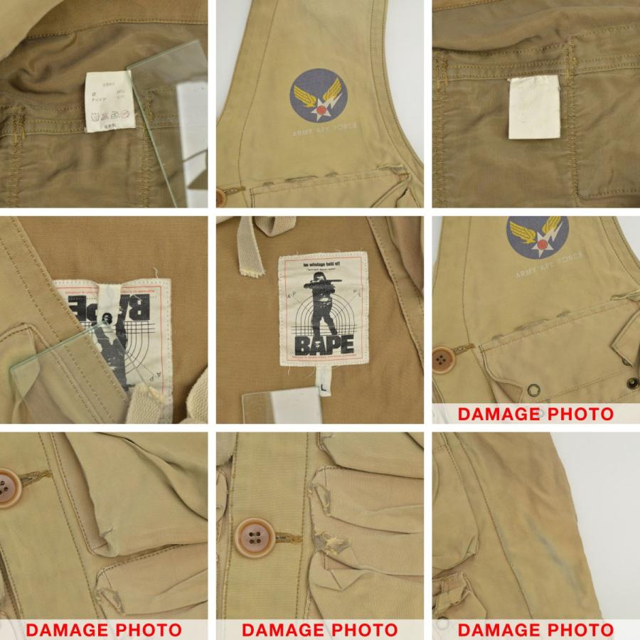 【ABATHINGAPE】90s C-1タイプベスト A BATHING APE（アベイシングエイプ） 90s C-1タイプ ベスト