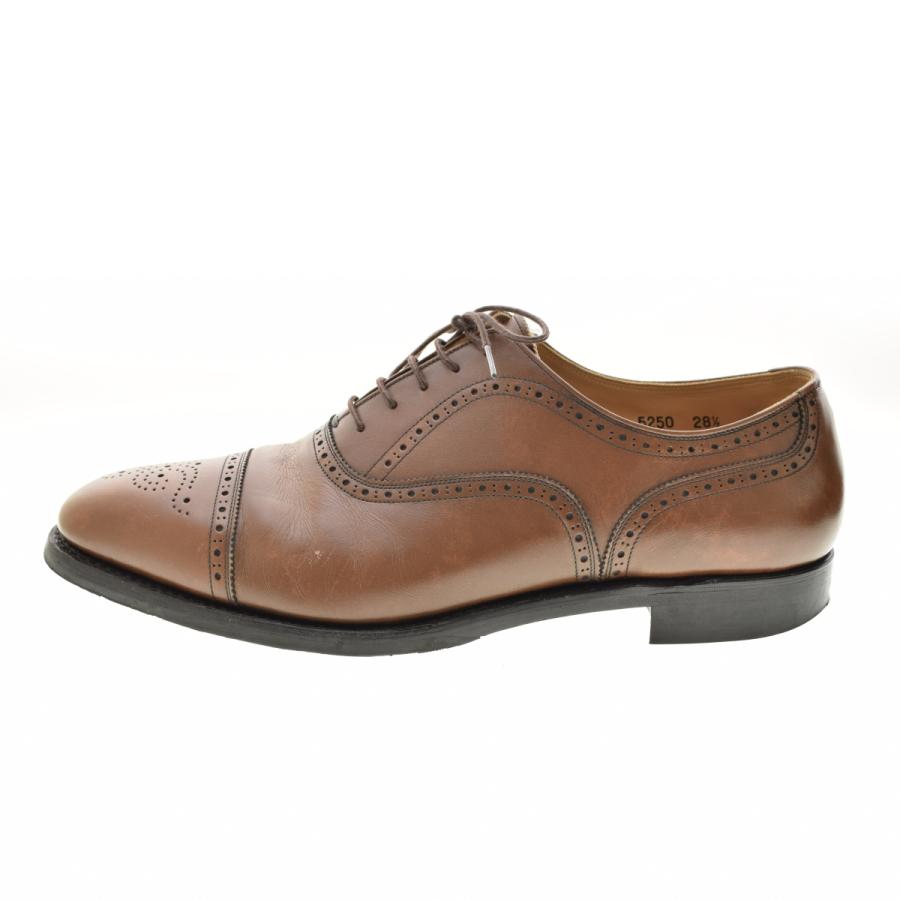 【SCOTCHGRAIN】5250 内羽根 キャップトゥ メダリオンレザーシューズ スコッチグレイン（SCOTCH GRAIN） 5250 内羽根 キャップトゥ