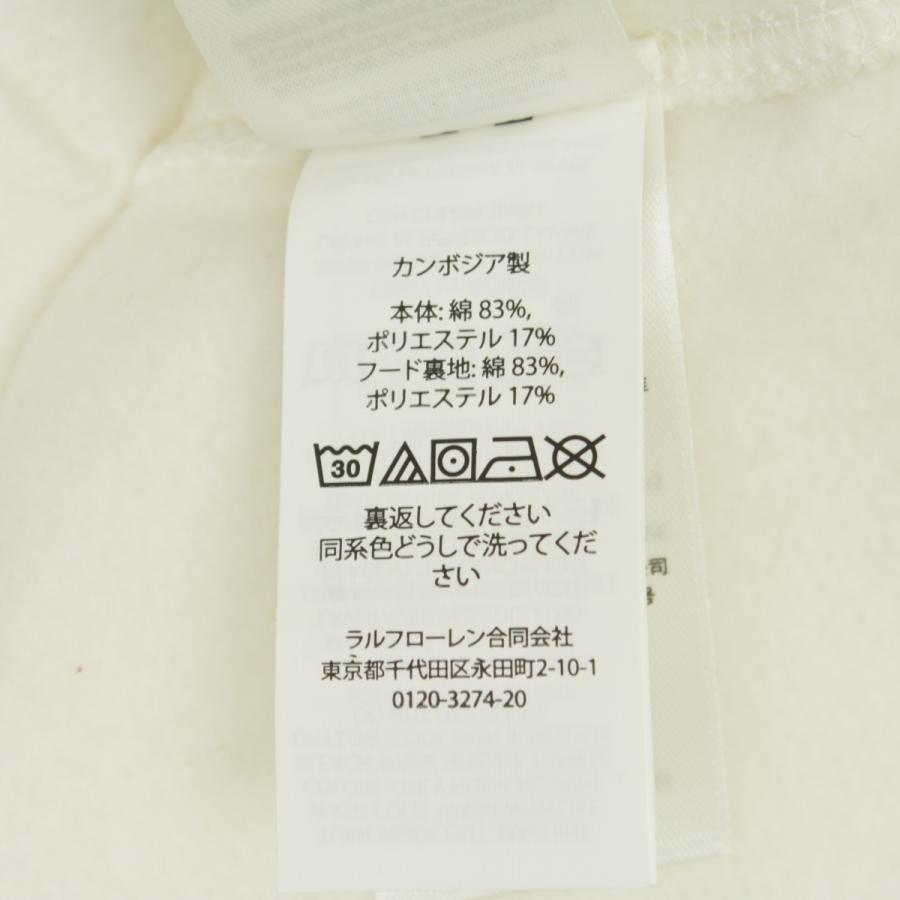 【POLORALPHLAUREN】WMPOKNINFB20777 フラッグ ロゴ フリース フーディースウェットパーカー POLO RALPH LAUREN（ポロ・ラルフローレン） POLO RALPH LAUREN / ポロ