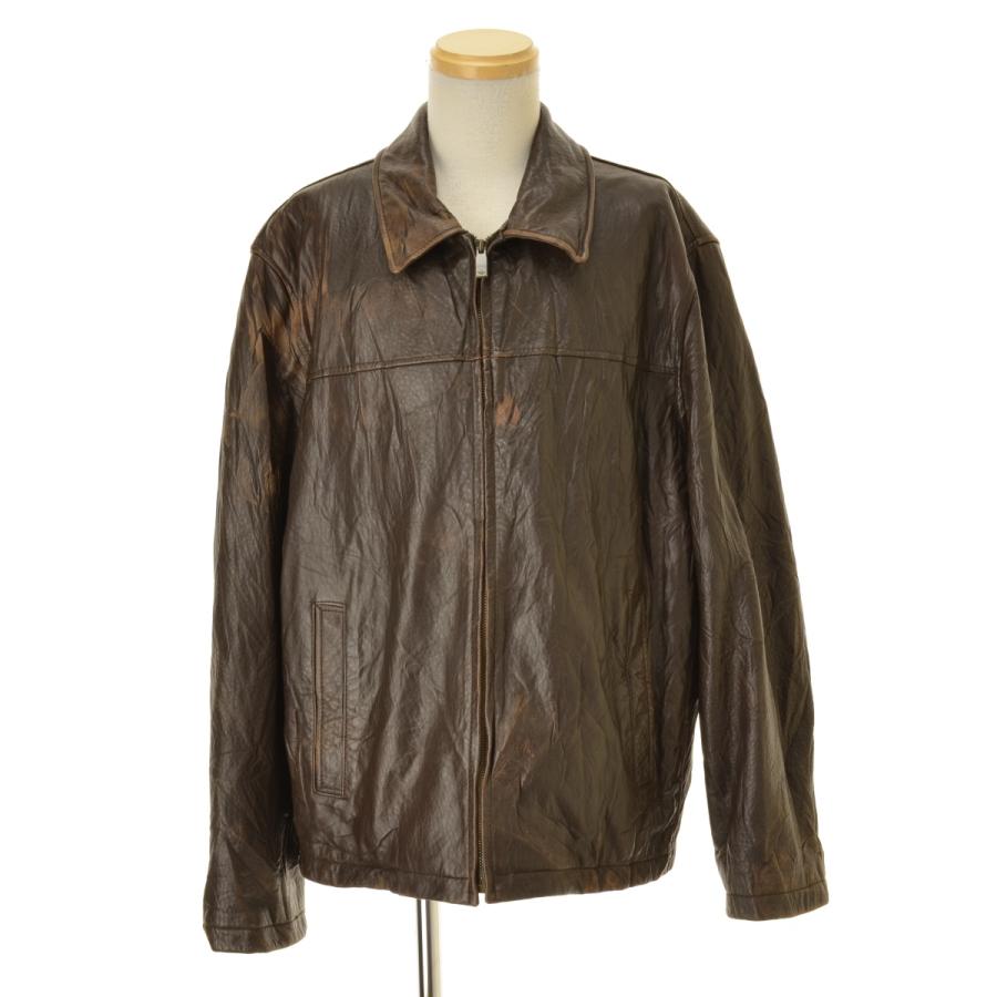 DOCKERS（ドッカーズ） ニュージーランド ラムレザー ジップアップ