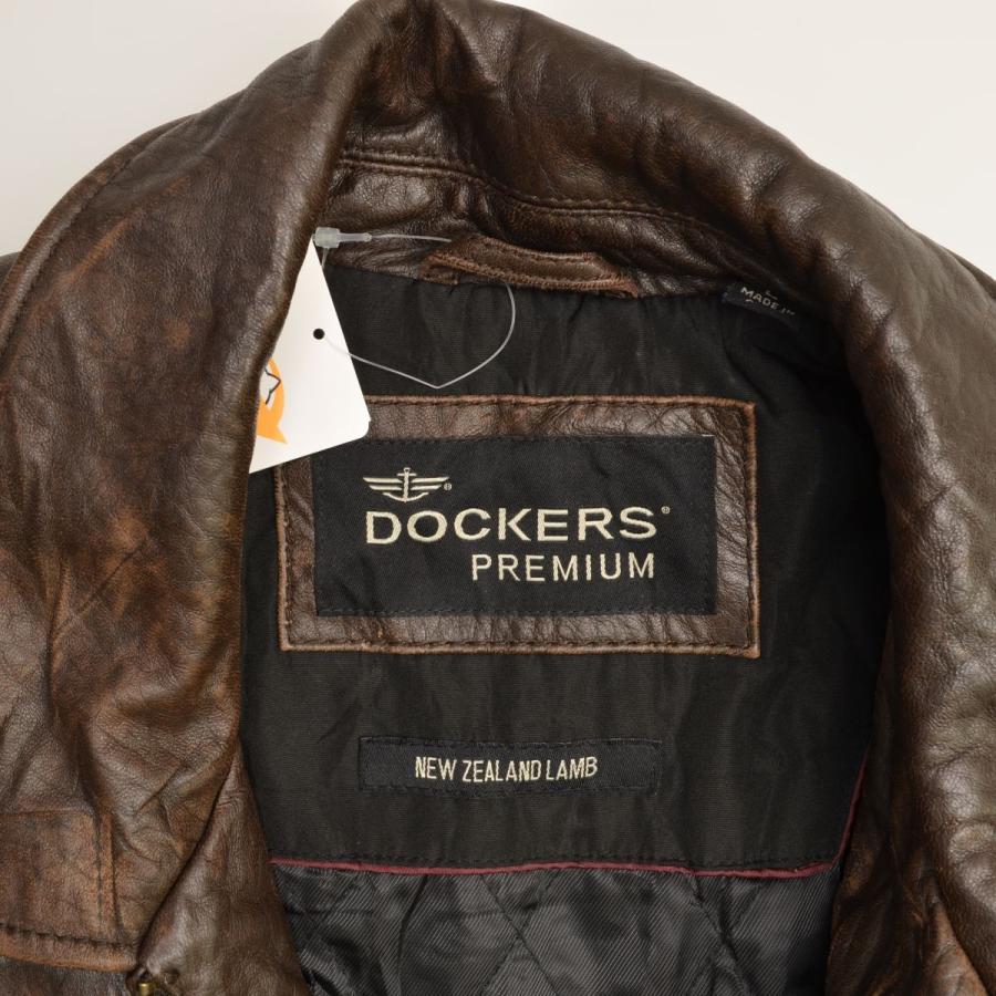 DOCKERS（ドッカーズ） ニュージーランド ラムレザー ジップアップ