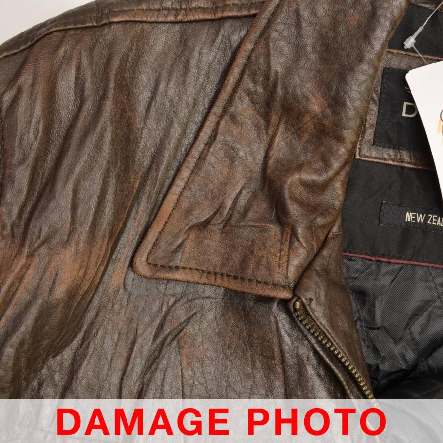 DOCKERS（ドッカーズ） ニュージーランド ラムレザー ジップアップ