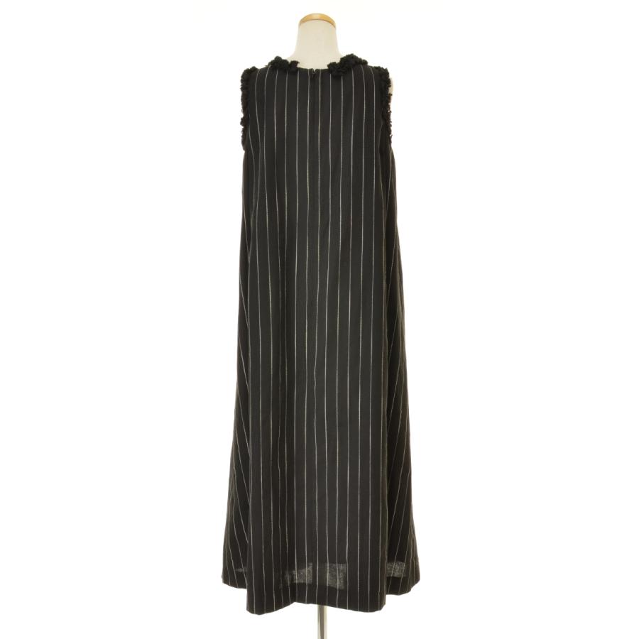 トーマスマグパイワンピース thomas magpie】linen stripe long shirt onepiece /【トーマス