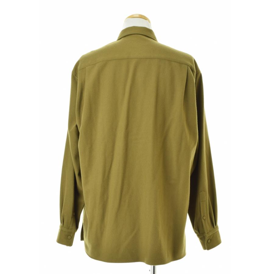 AURALEE / オーラリー A9AS02WF SUPER SOFT WOOL FLANNEL ZIP SHIRTS