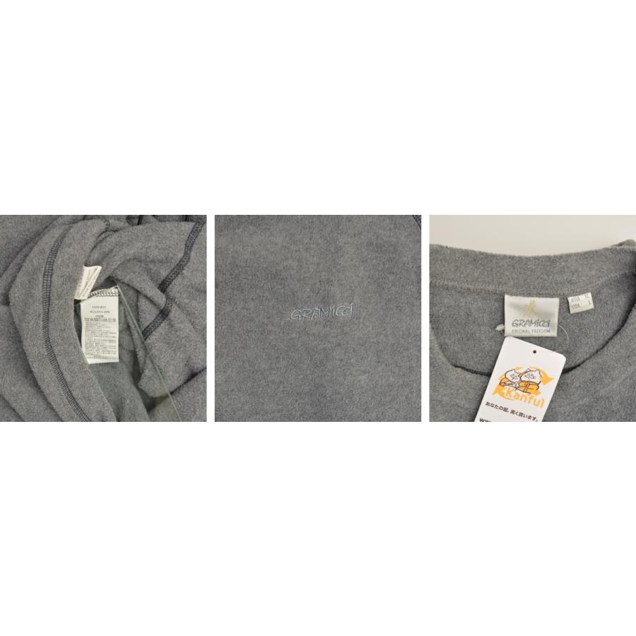 Gramicci（グラミチ） 24AW G4FU-J015 FLEECE RAGLAN CREW フリース