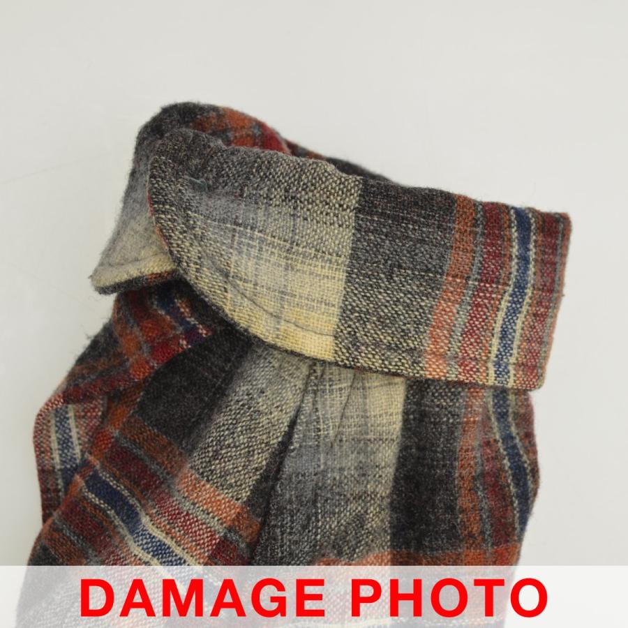 新品 70s ヴィンテージPENDLETONペンドルトン ウールポンチョUSA製 PENDLETON（ペンドルトン） 70s USA製 ウール チェック 長袖シャツ